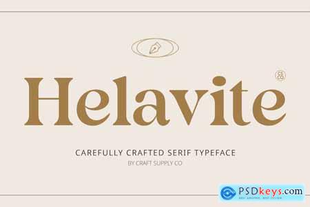 Helavite  Modern Serif