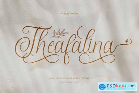 Theafalina - Beauty Elegant Script