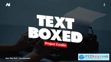 Text - Box Animator After Effects 52620044