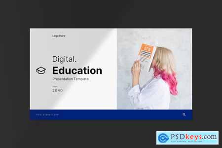 Digital Education PowerPoint Template