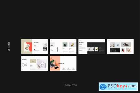 Design Portfolio PowerPoint Template