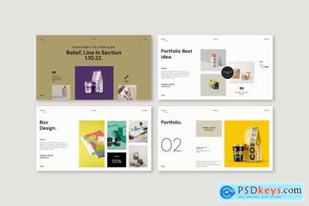 Design Portfolio PowerPoint Template