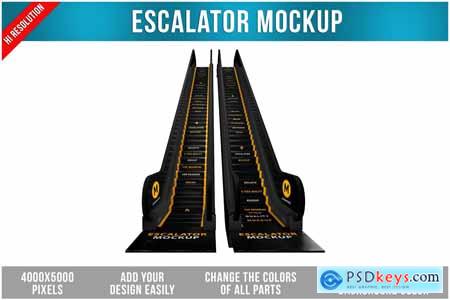 Escalator Mockup