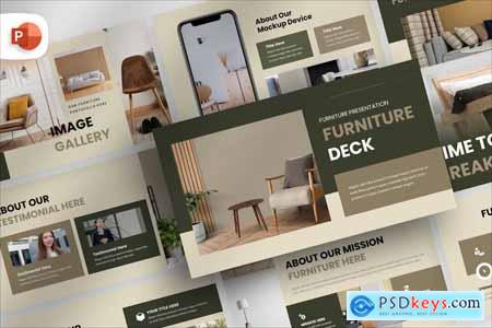 Minimalist Furniture Deck Presentation Template