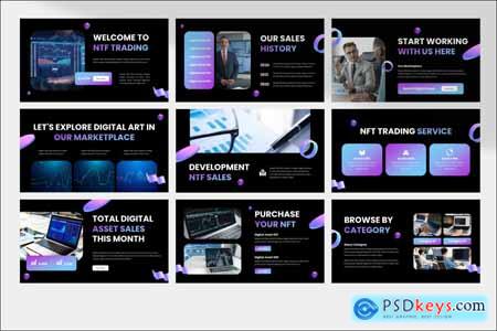 NFT Trading PowerPoint Presentation Template