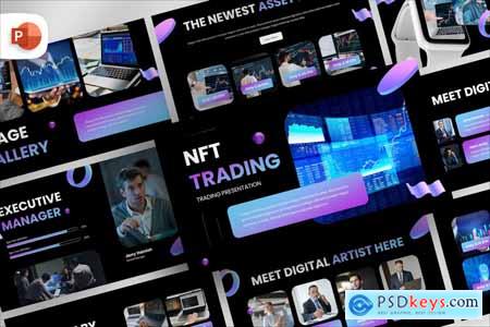 NFT Trading PowerPoint Presentation Template
