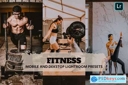 Fitness Lightroom Presets Dekstop and Mobile