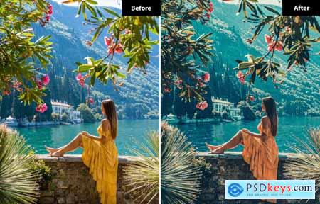 6 Lake como Lightroom and Photoshop Presets