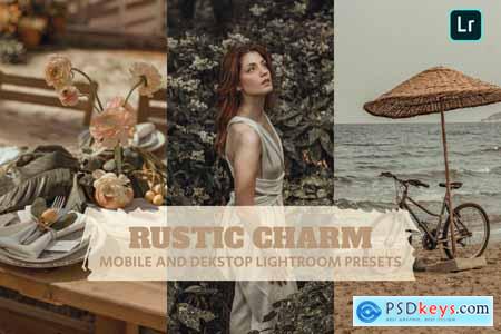 Rustic Charm Lightroom Presets Dekstop and Mobile
