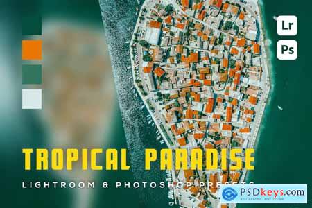 6 Tropical paradise Lightroom and Photoshop Preset