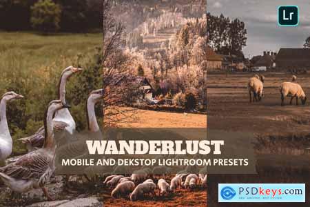Wanderlust Lightroom Presets Dekstop and Mobile