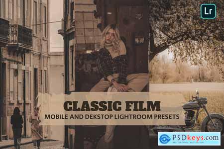 Classic Film Lightroom Presets Dekstop and Mobile