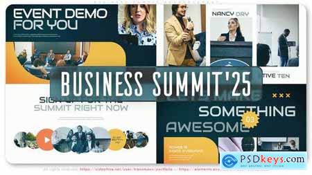 Business Summit Announcement 52663338