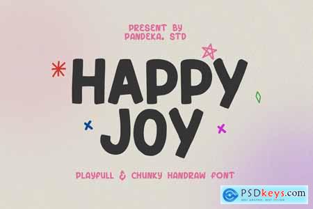 Happy Joy - Playful Chunky Font