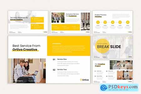 Ortive - Creative Agency PowerPoint Template