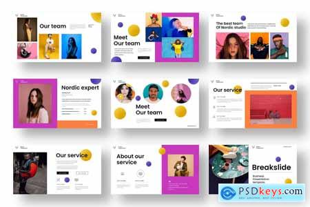 Nordic  Business PowerPoint Template