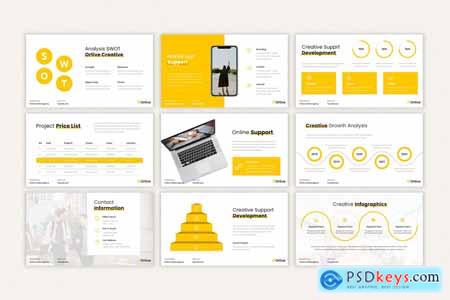 Ortive - Creative Agency PowerPoint Template