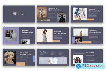 Njinmah-Business PowerPoint Template