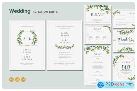 Wedding Invitation Suite
