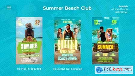 Summer Beach Club Instagram Reels 52725210