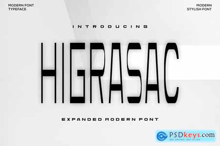 Higrasac Font