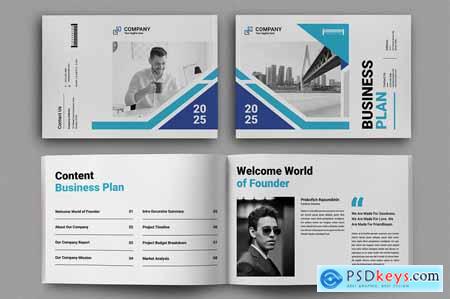 Business Plan Brochure Template MKPRKUR
