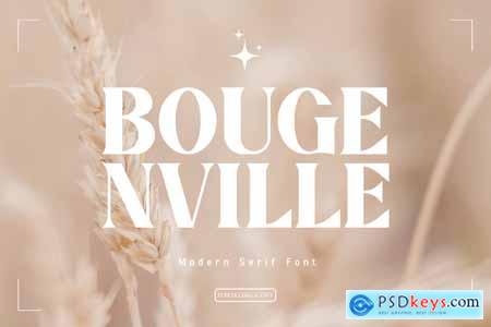 Bougenville - Modern Serif Font