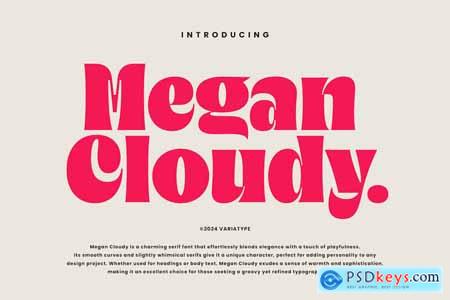Megan Cloudy - Charming Serif