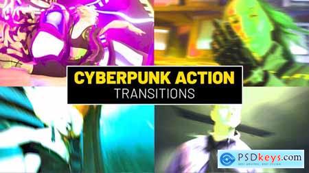 Cyberpunk Action Transitions 52794702