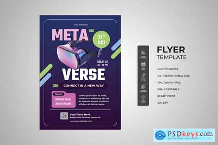 Metaverse Flyer PKPWXBY
