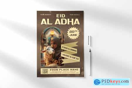 Eid Al Adha Flyer Template 9QBKMDV