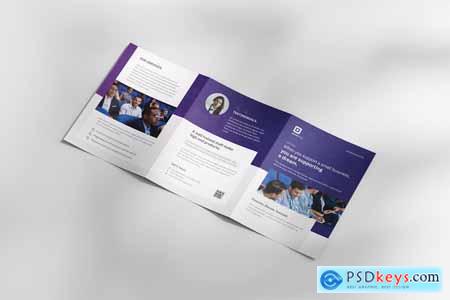 A5 Trifold Brochure Template