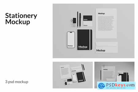 Stationery Equipment Mockup