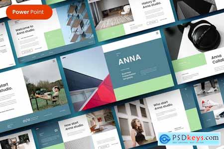 Anna  Business PowerPoint Template