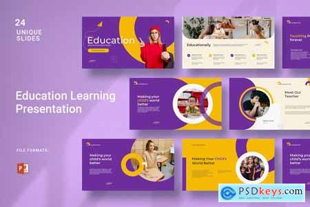 Education Learning Presentation Template