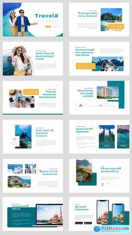 Travel Presentation Template - Travela