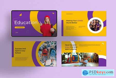 Education Learning Presentation Template