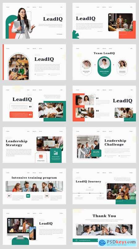 Leadership Presentation Template - LeadlQ