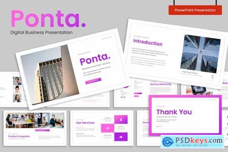 Ponta - Digital Business Presentation Template