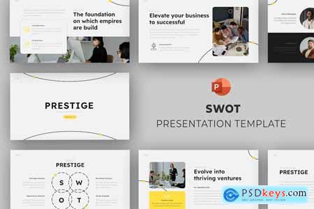 SWOT Presentation Template - Prestige