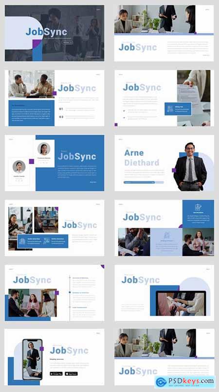 Job Interview Presentation Template - JobSync