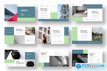 Anna  Business PowerPoint Template