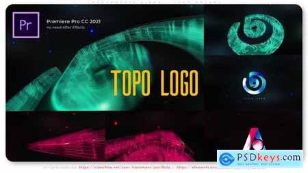 Topographic Lines - Logo Reveal 52647552