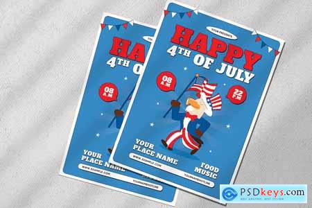 4th Of July Flyer D3Y63WZ