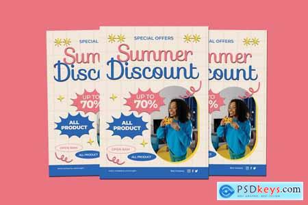 Summer Discount Flyer