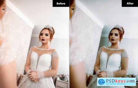 6 Modern Glam Wedding Lightroom Presets