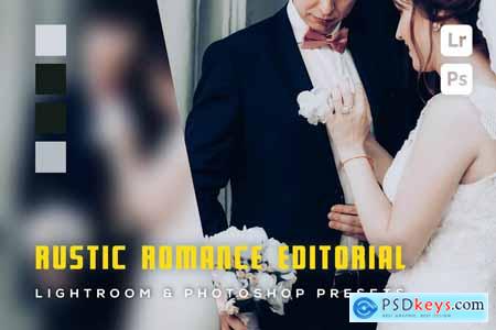 6 Rustic Romance Editorial Lightroom Presets