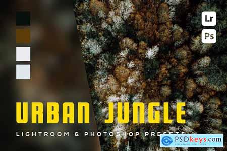 6 Urban Jungle Lightroom and Photoshop Presets