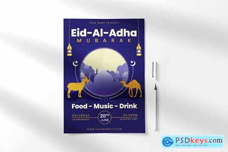 Eid Al Adha Flyer Template