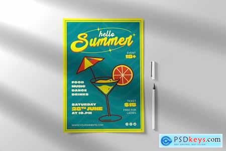 Summer Flyer Template ECRDY4P